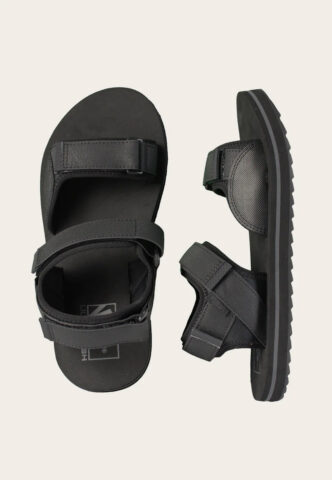Vans – Tri-Lock Black/Black – Sandals – Schwarz – EU 39 – Textile, Synthetic/Textile/Gummi