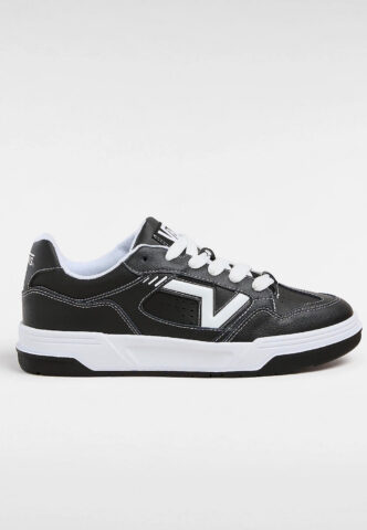 Vans – Upland Black/White – Schuhe – Schwarz – EU 42 – Textile, Leather/Textile/Gummi
