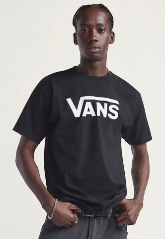 Vans – Vans Classic Black – T-Shirt – Schwarz – M – 100% Baumwolle