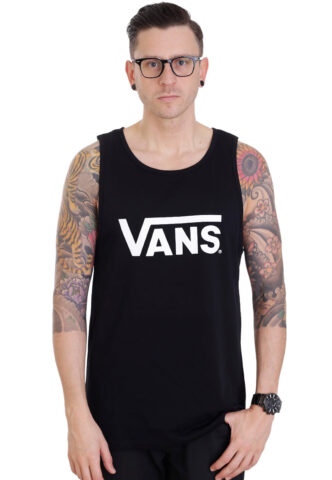 Vans – Vans Classic Black/White – Tank – Schwarz – S – 100% Baumwolle