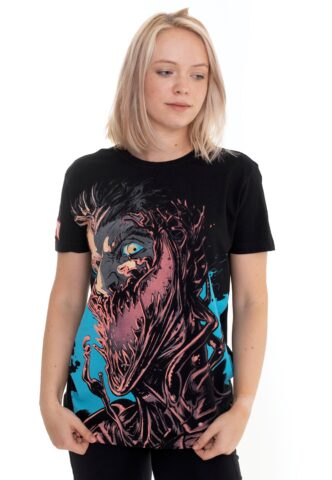 Venom Marvel – Carnage Graphic – T-Shirt – Schwarz – XL – 100% Baumwolle