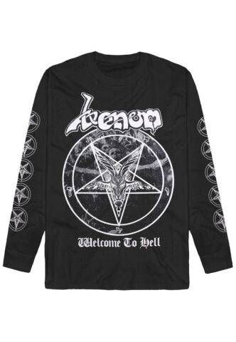 Venom – Welcome To Hell – Longsleeve – Schwarz – XL – 100% Baumwolle