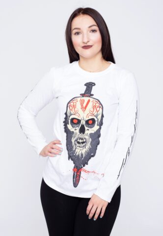 Vikings – Berserker White – Longsleeve – Weiß – S – 100% Baumwolle