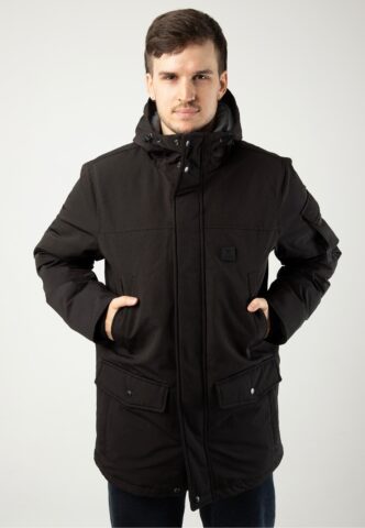 Vintage Industries – Gavyn Black – Jacke – Schwarz – L – 80% Polyester, 20% Baumwolle