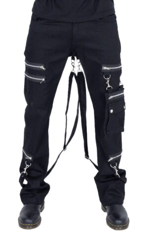 Vixxsin – Kanoa Black – Hose – Schwarz – W38 / L34 – 59% Baumwolle, 39% Polyester, 2% Elastan