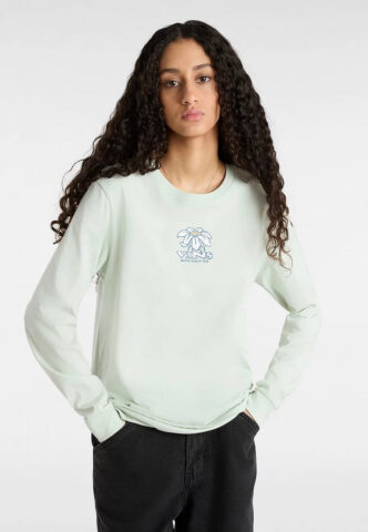 Vans – Inside Out LS Bff Pale Aqua – Longsleeve – Grün – S – 100% Baumwolle