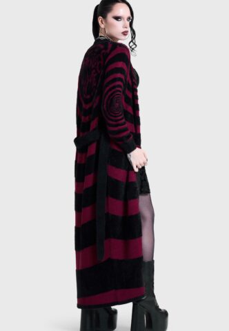 Killstar x Motionless In White – Voices Spiral Knit Multi – Cardigan