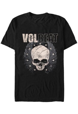Volbeat – Skull – T-Shirt – Schwarz – M – 100% Baumwolle