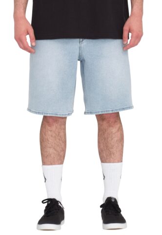 Volcom – Billow Denim Desert Dirt Indigo – Shorts – Blau – W29 – 99% Baumwolle, 1% Elastan