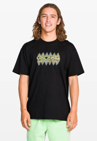Volcom – Bodie Black – T-Shirt – Schwarz – L – 100% Baumwolle