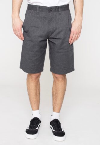 Volcom – Frckn Mdn Strch 21 Charcoal Heather – Shorts – Grau – W33 – 59% Baumwolle, 39% Polyester, 2% Elastan