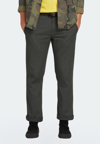 Volcom – Frickin Modern Stret Charcoal Heather – Hose – Grau – W28 / L32 – 59% Baumwolle, 39% Polyester, 2% Elastan