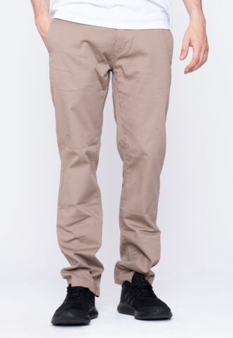Volcom – Frickin Modern Stretch Chino Khaki – Hose – Beige – W38 / L34 – 59% Baumwolle, 41% Polyester