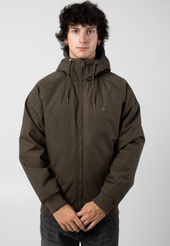 Volcom – Hernan 10K Wren – Jacke – Grün – S – Shell: 65% Polyester, 35% Baumwolle; Lining: 100% Polyester
