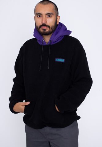 Volcom – Iso91 Black – Hoodie – Schwarz – M – 90% Polyester, 10% Baumwolle