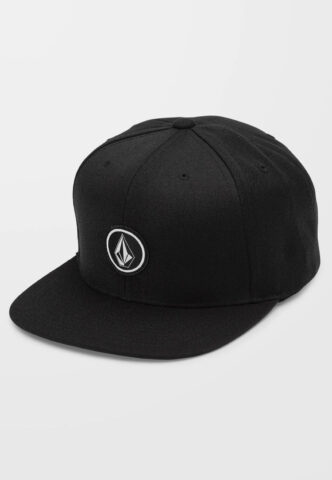 Volcom – Quarter Twill Black – Cap – Schwarz – Onesize – 100% Baumwolle