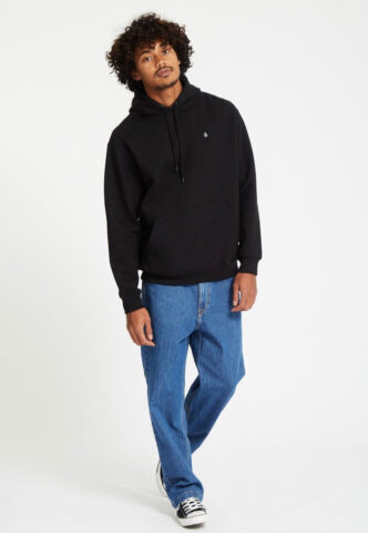 Volcom – Single Stone Black – Hoodie – Schwarz – XXL – 80% Baumwolle, 20% Polyester