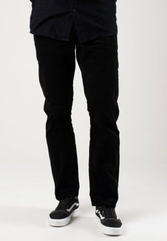 Volcom – Solver 5 Pocket Black – Cord Pants – Schwarz – W30 – 99% Baumwolle, 1% Elastan