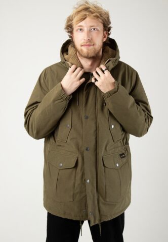 Volcom – Starget 5k Military – Parka – Grün – S – 50% Baumwolle, 42% Polyester, 8% Nylon