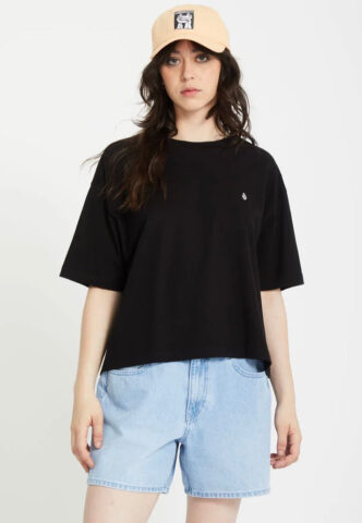 Volcom – Stone Blanks Up Black – T-Shirt – Schwarz – M – 100% Baumwolle