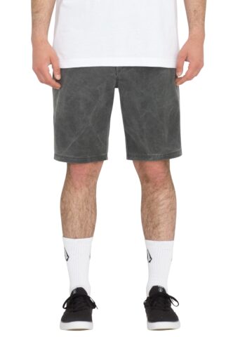 Volcom – Stone Faded Hybrid 19 Stealth – Shorts – Schwarz – W31 – 63% Polyester, 34% Baumwolle, 3% Elastan