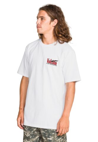 Volcom – Stoney Mountain White – T-Shirt – Weiß – XS – 100% Baumwolle