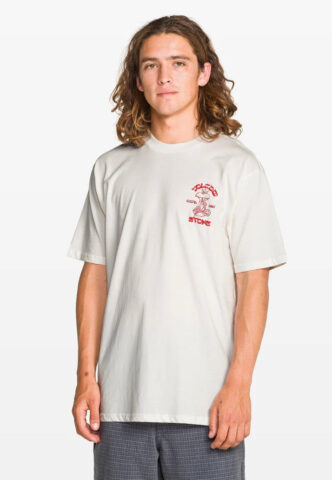 Volcom – Temptations Off White – T-Shirt – Beige – S – 100% Baumwolle