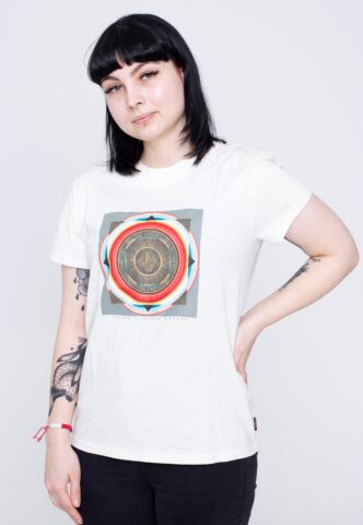 Volcom – Thomas Hooper Fa Star White – T-Shirt – Beige – XS – 100% Baumwolle