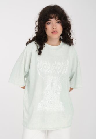 Volcom – Voltrip Chlorine – T-Shirt – Blau – L – 100% Baumwolle