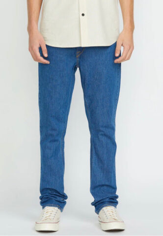 Volcom – Vorta Denim Bold Blue – Jeans – Blau – W30 / L32 – 99% Baumwolle, 1% Elastan