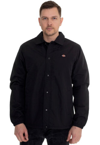 Dickies – Oakport Coach Black – Jacke – Schwarz – L – 100% Polyamid