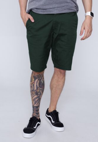 Volcom – Frckn Mdn Strch Sht 21 – Shorts – Grün – W28 – 59% Baumwolle, 39% Polyester, 2% Elastan