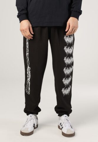 Vulvodynia – Rope – Sweatpants – Schwarz – L – 80% Baumwolle, 20% Polyester