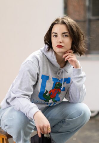 Universities – University Of Florida UF Heather Grey – Hoodie – Grau – M – 75% Baumwolle, 25% Polyester