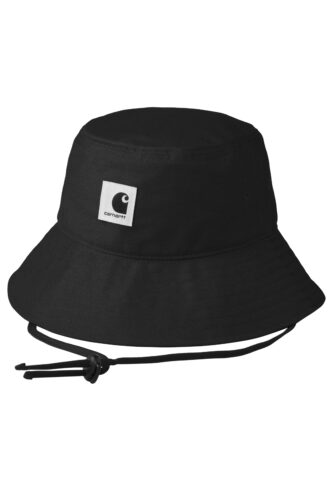 Carhartt WIP – W‘ Ashley Black – Bucket Hut – Schwarz – M/L – 100% Baumwolle
