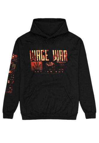 Wage War – Let’Em Rot – Hoodie – Schwarz – 3XL – 50% Baumwolle, 50% Polyester