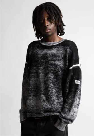 Wasted Paris – Ashes Faded Black – Sweater – Schwarz – S – 100% Baumwolle