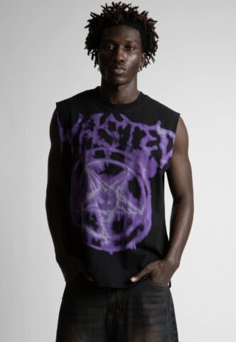 Wasted Paris – Banshee Black – Sleeveless – Schwarz – L – 100% Baumwolle