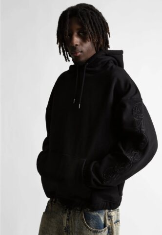 Wasted Paris – Bury Boxy Black – Hoodie – Schwarz – S – 100% Baumwolle