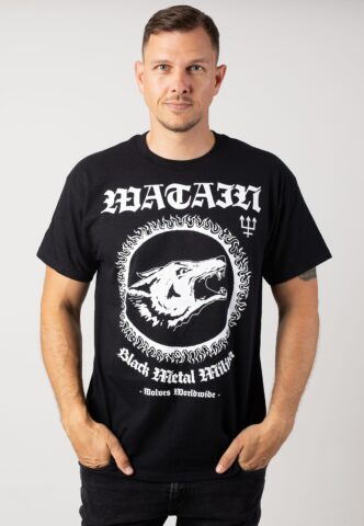 Watain – Black Metal Militia – T-Shirt – Schwarz – 3XL – 100% Baumwolle