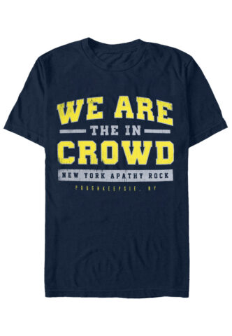 We Are The In Crowd – Hardcore – T-Shirt – Blau – XS – 100% Baumwolle