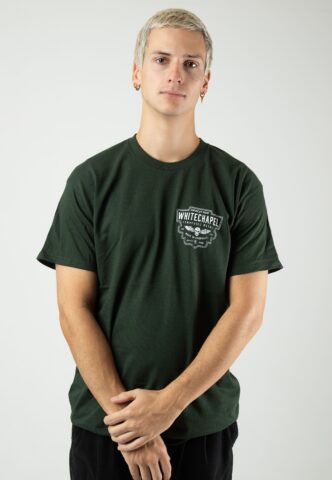 Whitechapel – Black Label Forest Green – T-Shirt – Grün – S – 100% Baumwolle