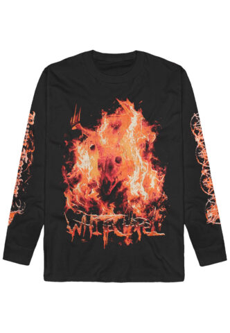 Whitechapel – Flames Forever – Longsleeve – Schwarz – S – 100% Baumwolle