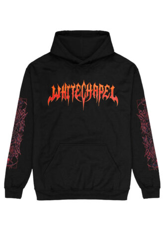 Whitechapel – Gothic – Hoodie – Schwarz – L – 50% Baumwolle, 50% Polyester