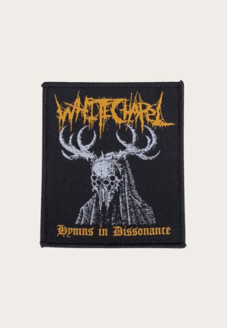 Whitechapel – Mask – Aufnäher – Schwarz – Onesize – 100% Polyester