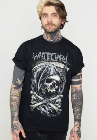 Whitechapel – Reaper Is Coming – T-Shirt – Schwarz – XXL – 100% Baumwolle