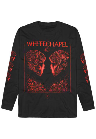 Whitechapel – Stare – Longsleeve – Schwarz – M – 100% Baumwolle