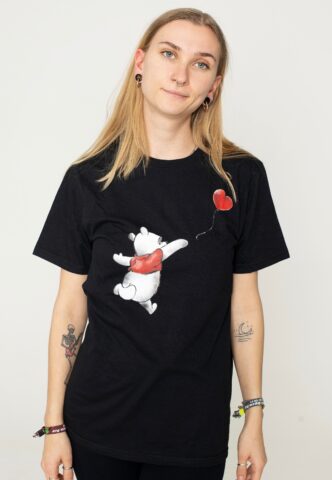 Winnie The Pooh – Balloon – T-Shirt – Schwarz – XL – 100% Baumwolle