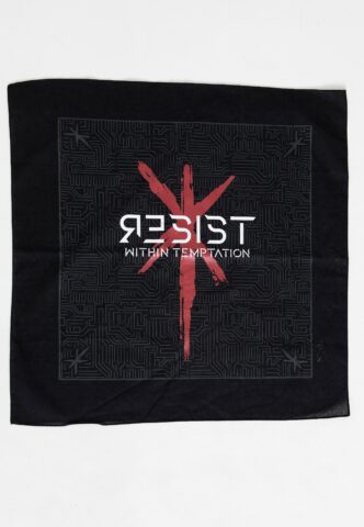 Within Temptation – Dragonfly Circuit – Bandana – Schwarz – Onesize – 100% Baumwolle