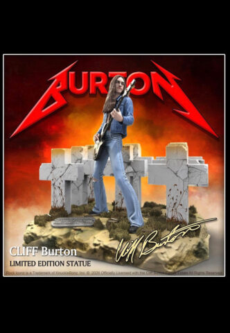 Metallica – Cliff Burton III Rock Iconz – Statue – Mehrfarbig – Onesize – Harz